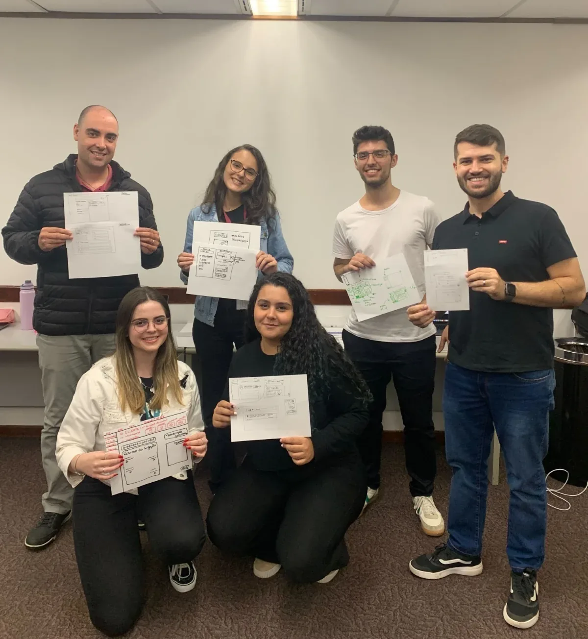Workshop de Protótipo em Papel com o Time de Design e Solution Architect